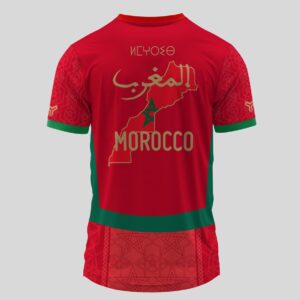 Morocco 2025 Personalized Jersey – RivalsFit - Image 2